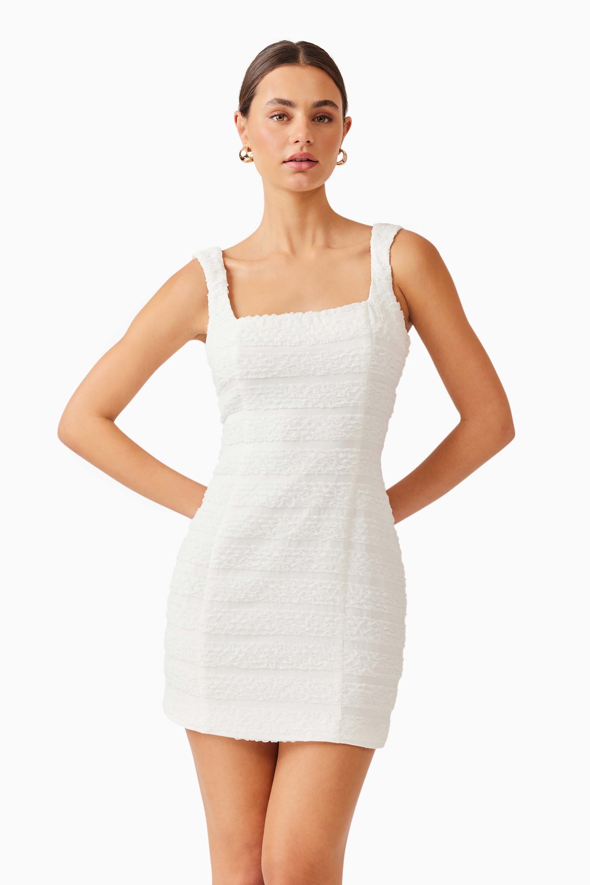 Elliatt Fifi Mini Dress - Ivory