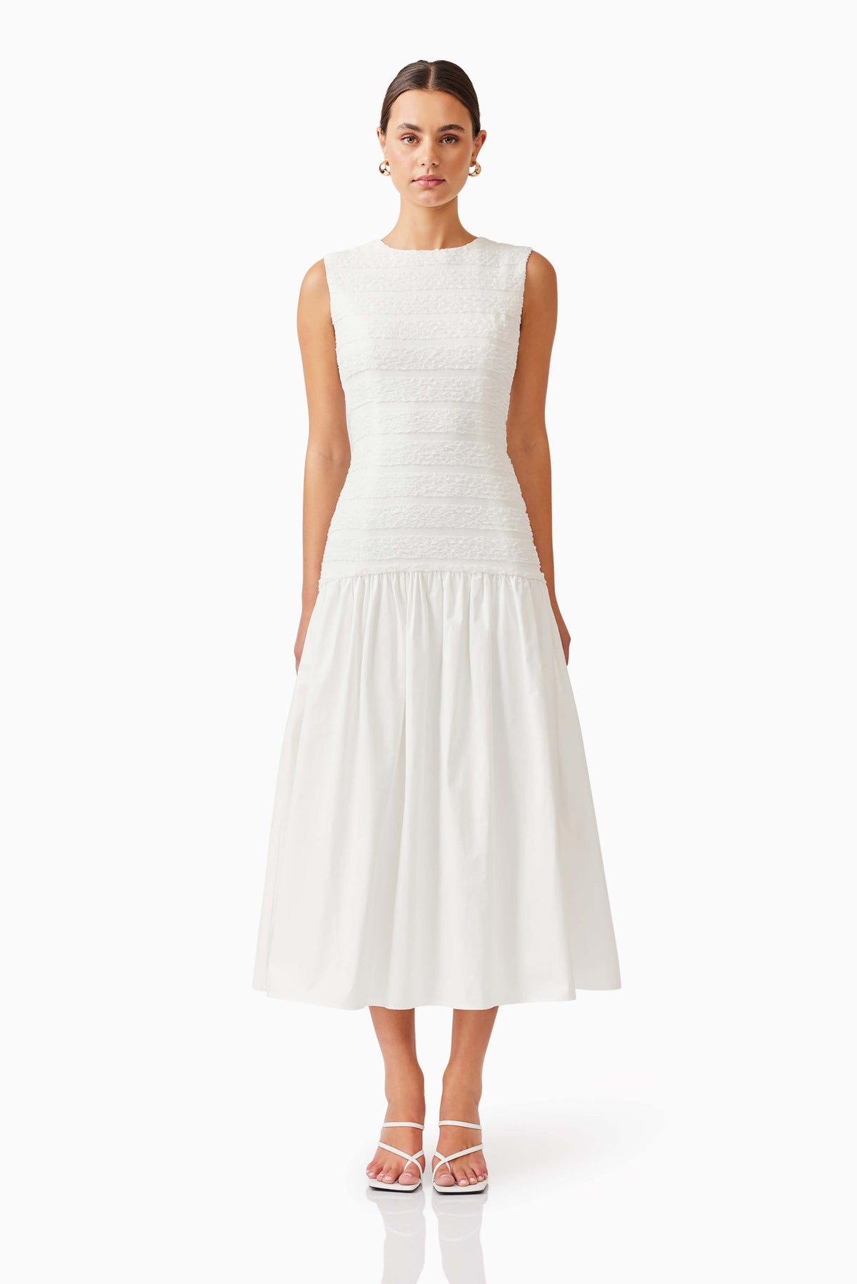 Elliatt Fifi Midi Dress - Ivory