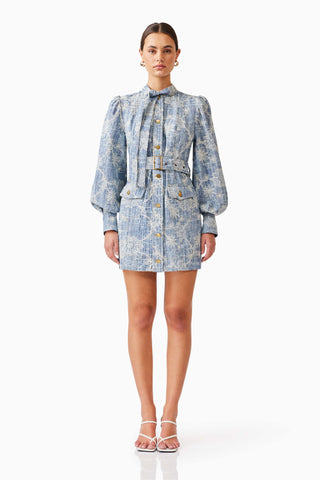 Elliatt Monica Mini Dress - Blue