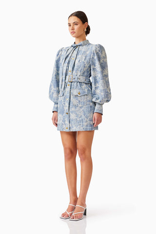 Elliatt Monica Mini Dress - Blue