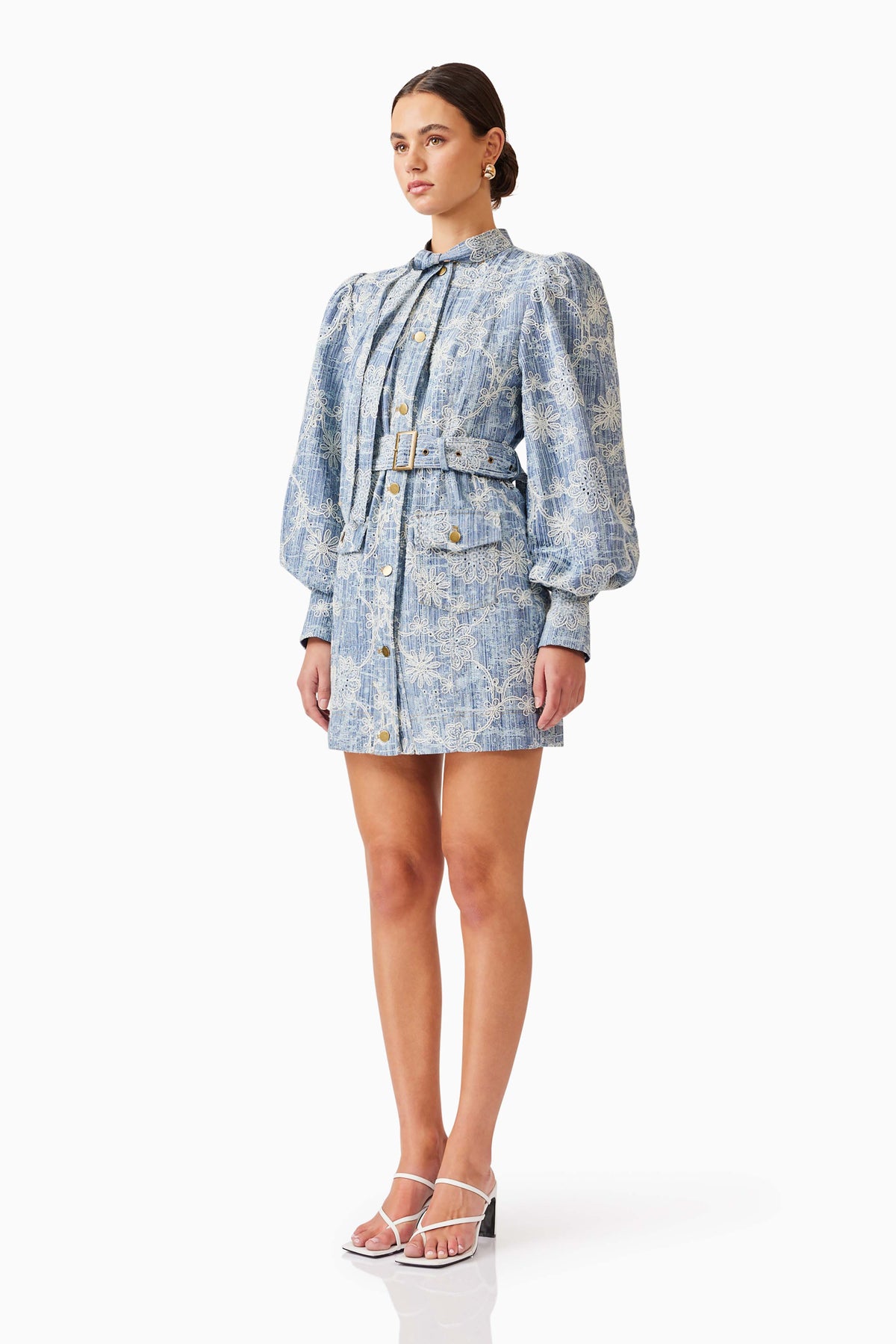 Elliatt Monica Mini Dress - Blue