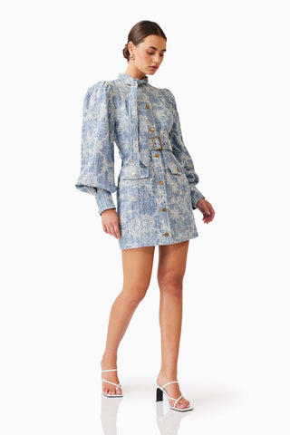 Elliatt Monica Mini Dress - Blue