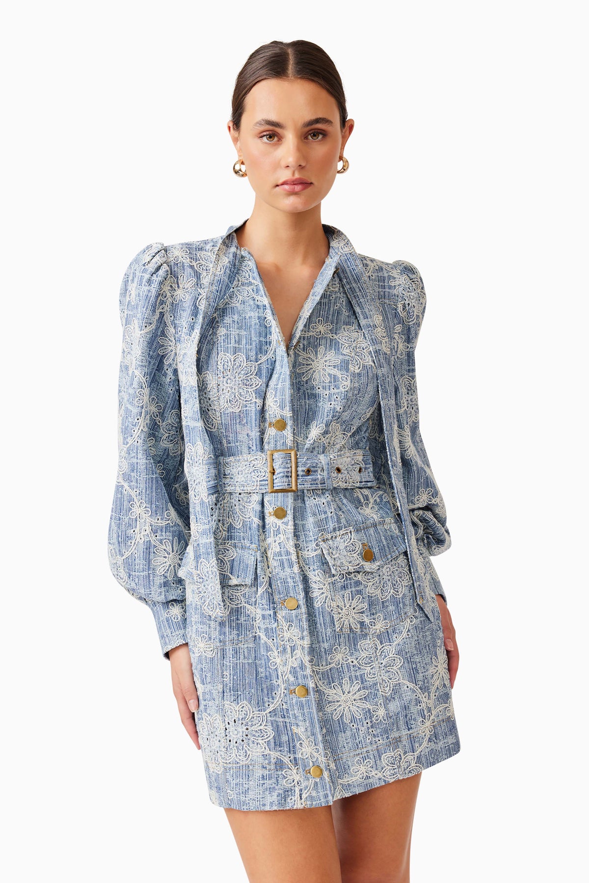 Elliatt Monica Mini Dress - Blue