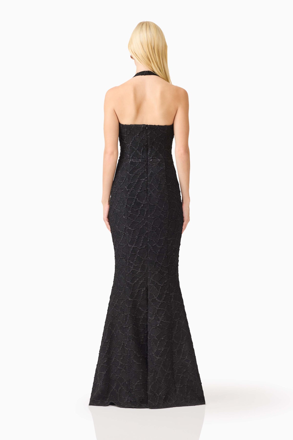 Elliatt Alexandra Halterneck Gown - Black