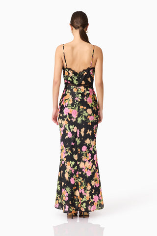 Elliatt Tess Maxi Dress - Black Multi