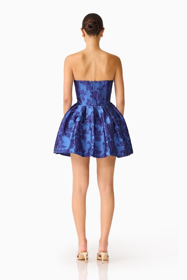 Elliatt Sorelle Bustier Mini Dress - Cobalt Blue