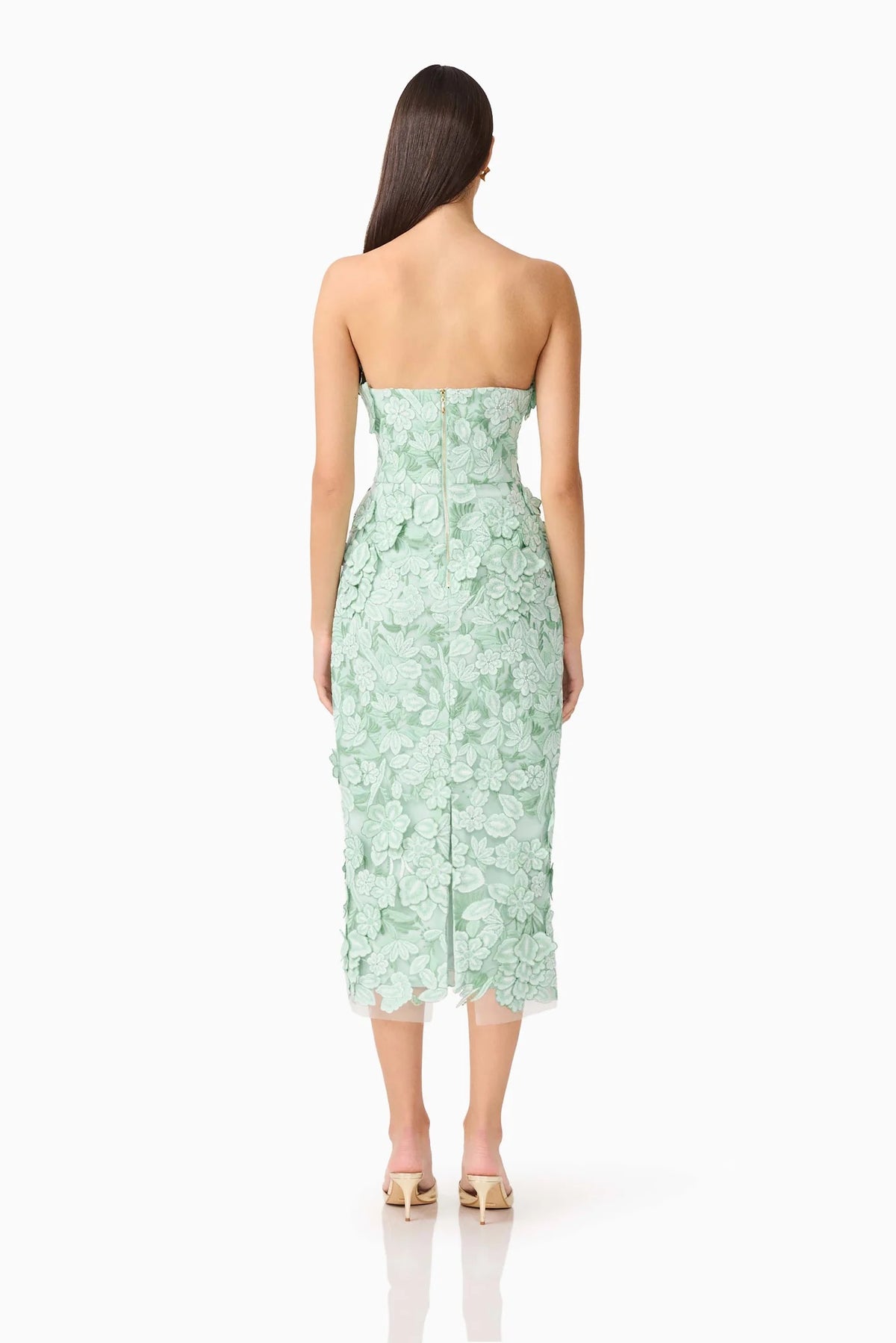 Elliatt Roseate Midi Dress - Mint Green