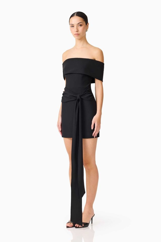 Elliatt Chantal Strapless Mini Dress - Black