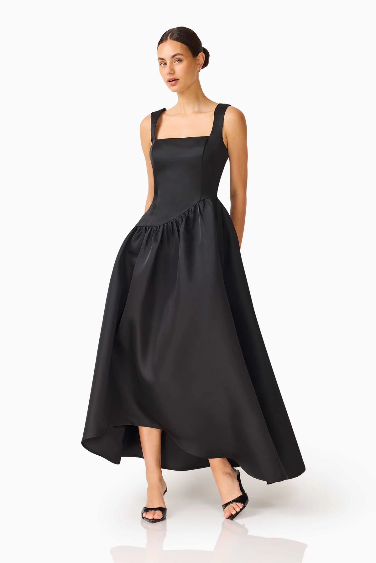 Elliatt Ruelle A-Line Maxi Dress - Black