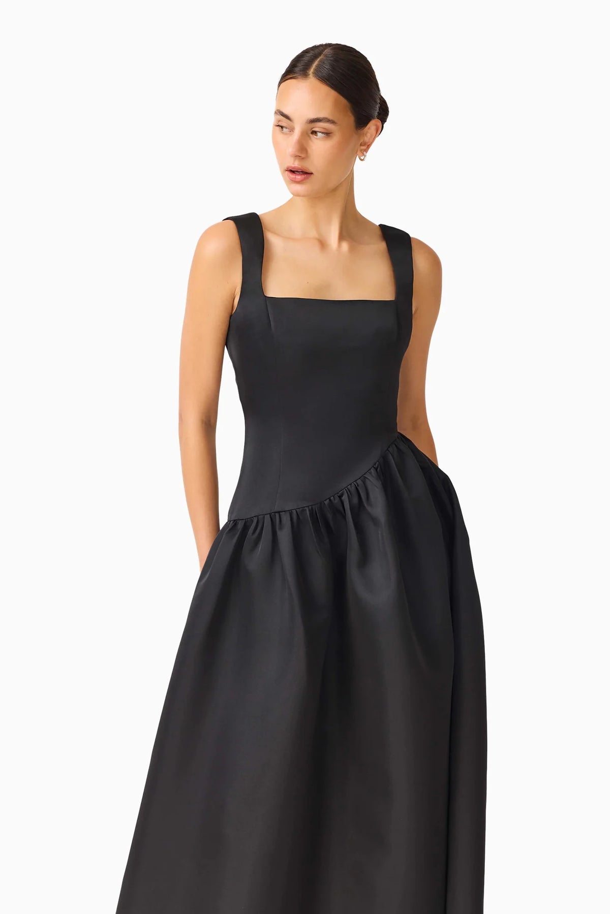 Elliatt Ruelle A-Line Maxi Dress - Black