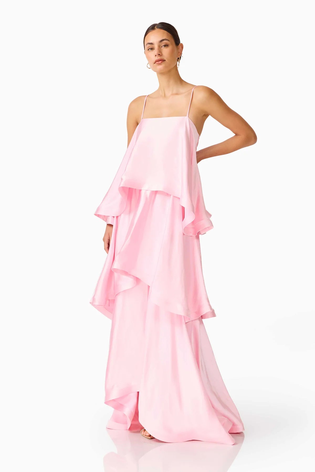 Elliatt Tilly Maxi Dress - Pale Pink