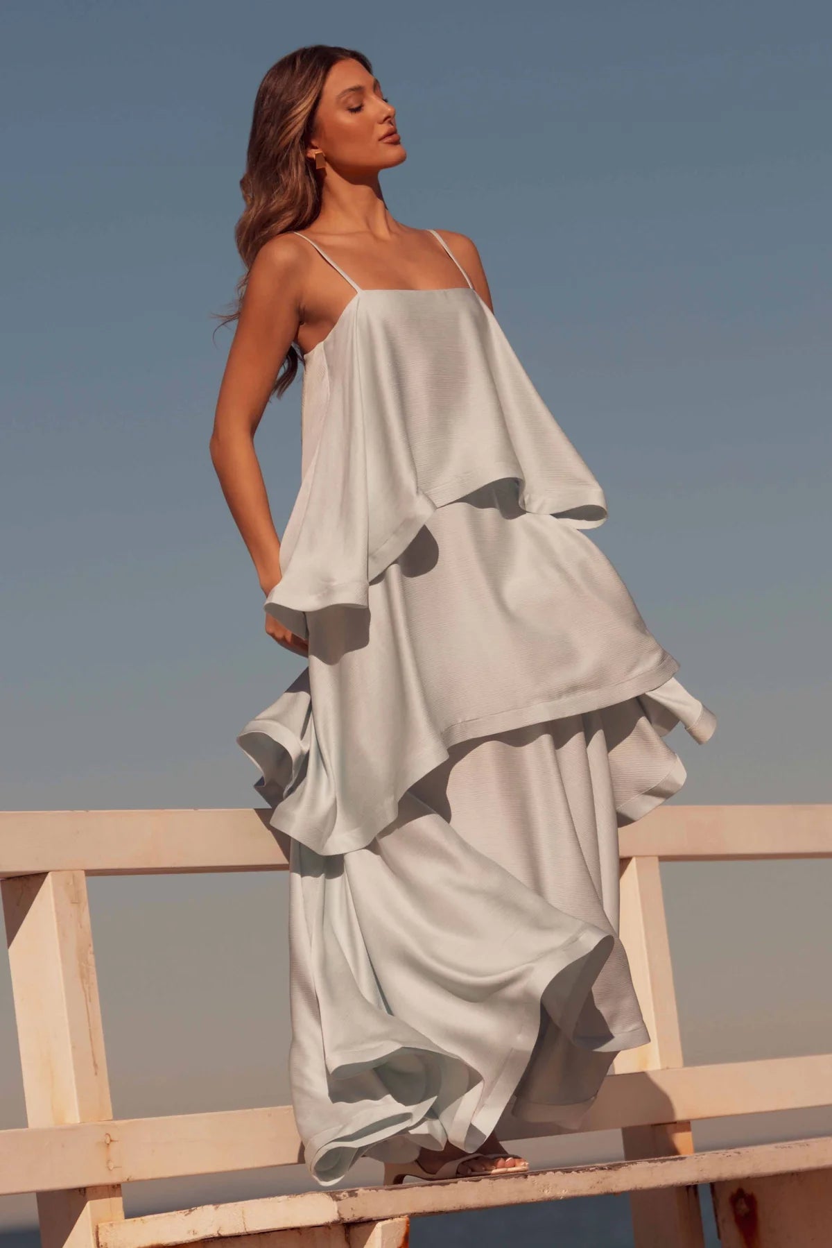 Elliatt Tilly Maxi Dress - Pale Blue