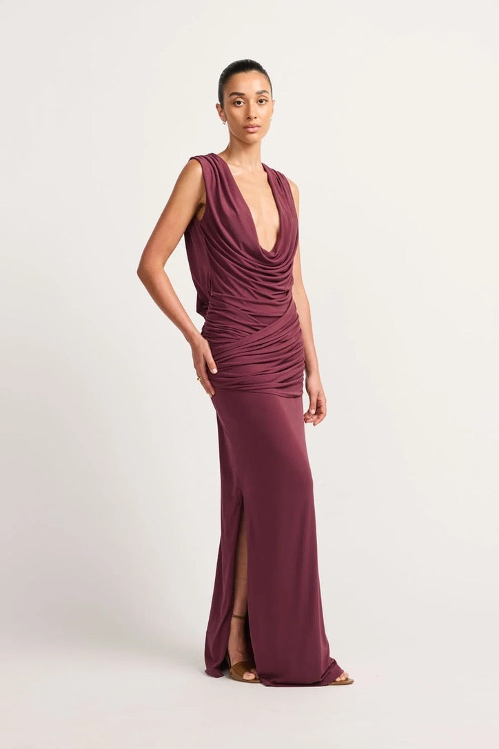Tojhà Leighton Dress - Mulberry