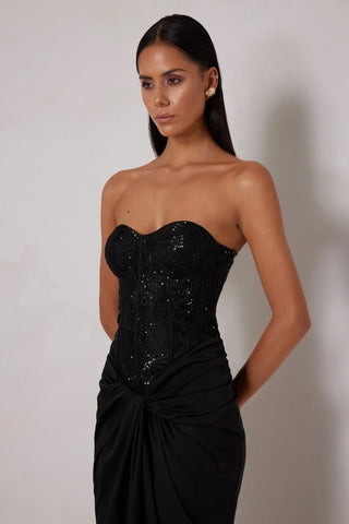Elle Zeitoune Mabel Dress - Black