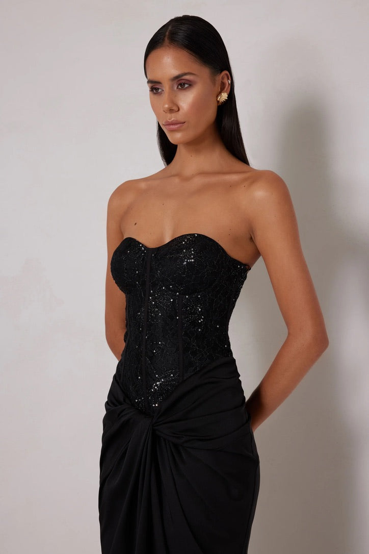 Elle Zeitoune Mabel Dress - Black