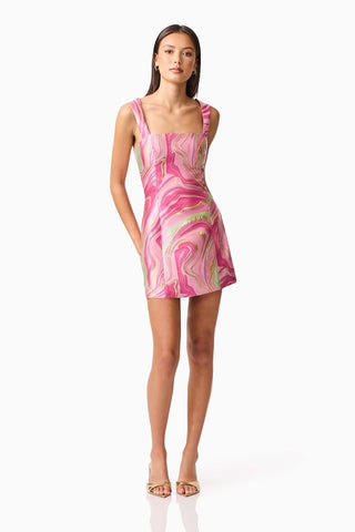 Elliatt Mirella Mini Dress - Pink Multi