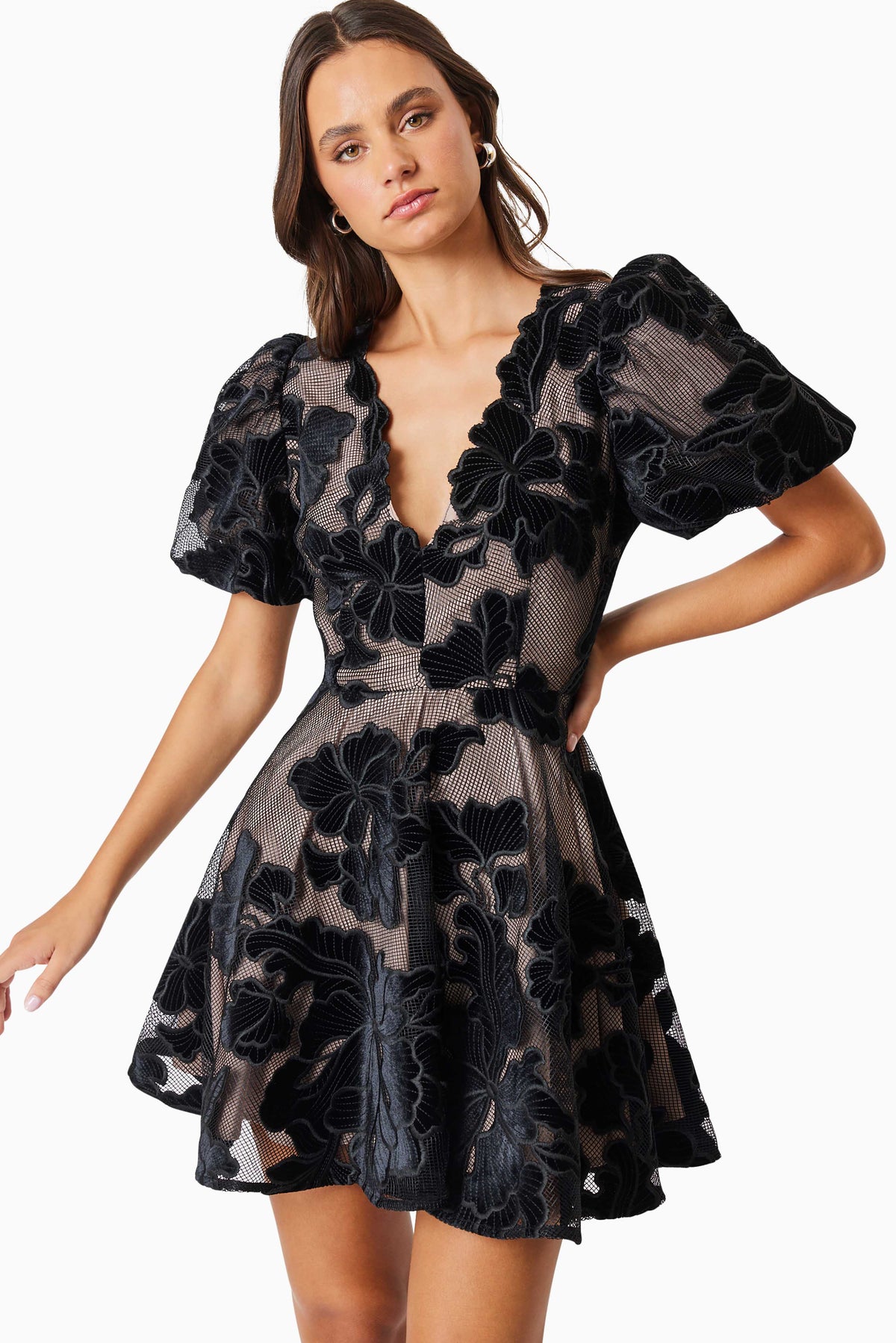 Elliatt Zara Party Mini Dress - Black Elliatt Zara Party Mini Dress - Black