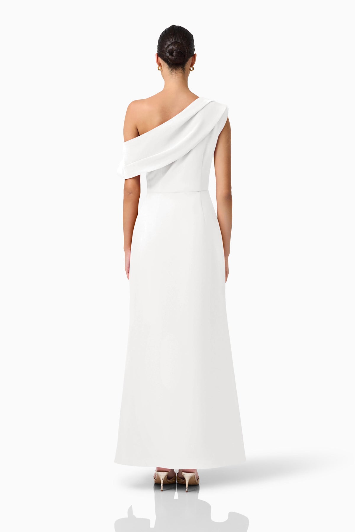 Elliatt Verdessa Asymmetrical Gown - Ivory