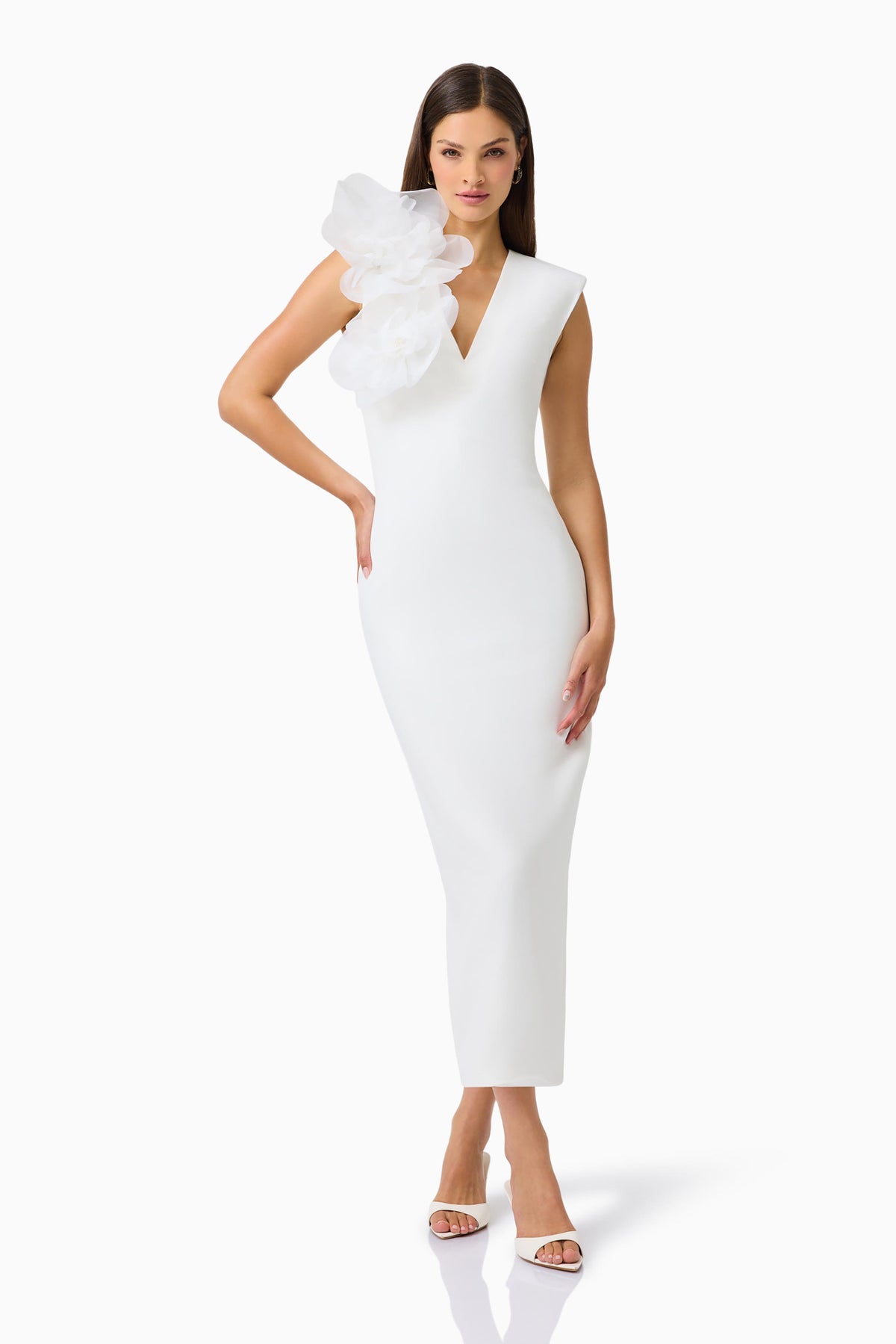 Elliatt Verdessa Maxi Dress - Ivory
