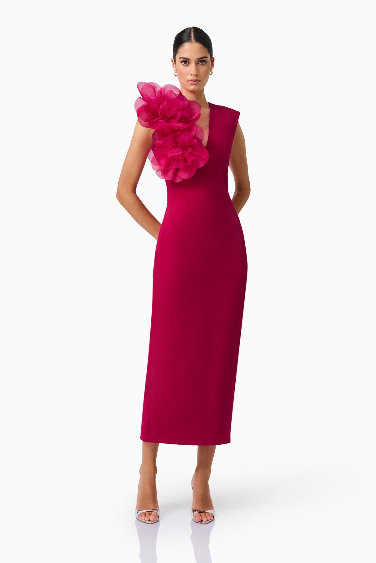 Elliatt Verdessa Maxi Dress - Raspberry Pink