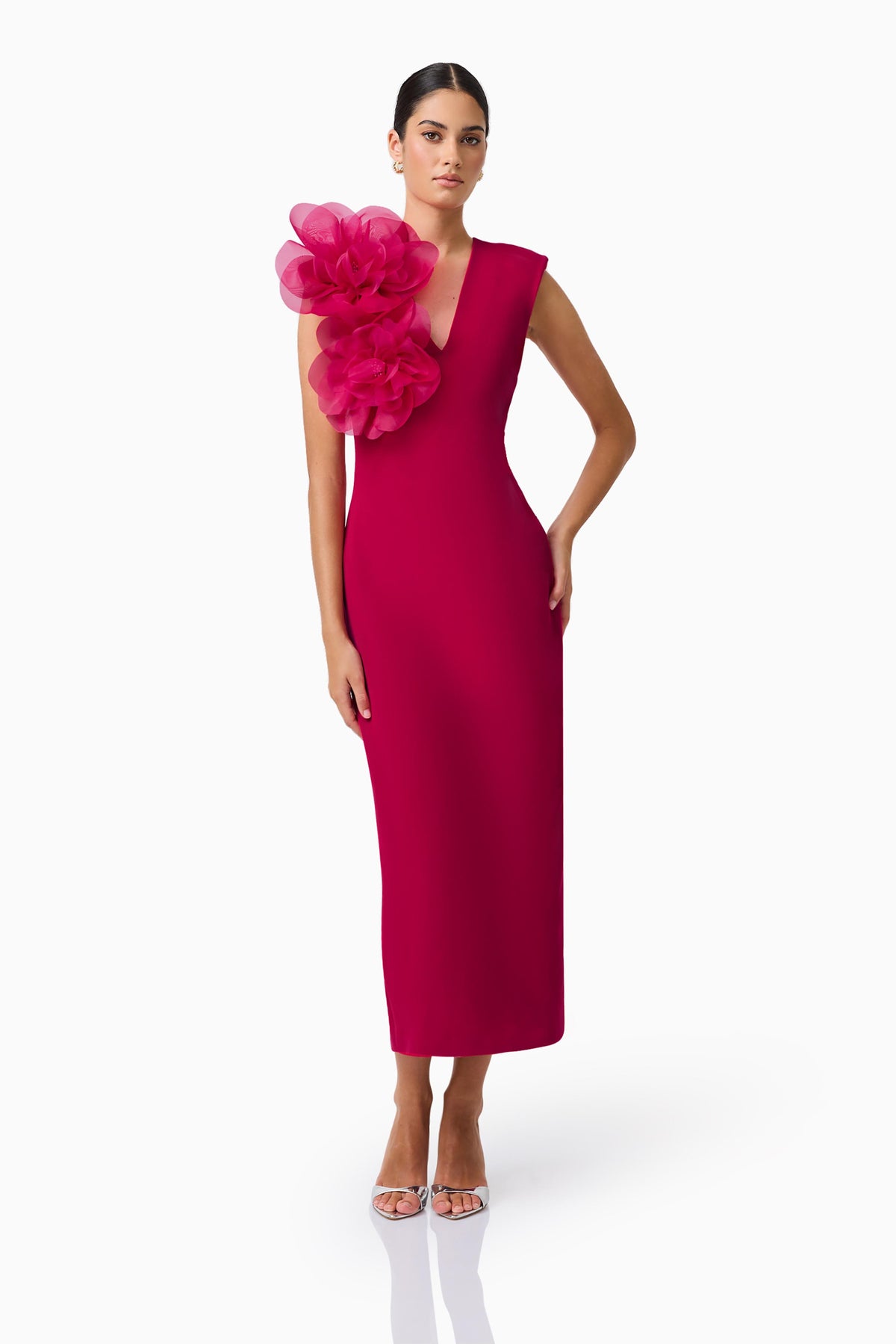 Elliatt Verdessa Maxi Dress - Raspberry Pink