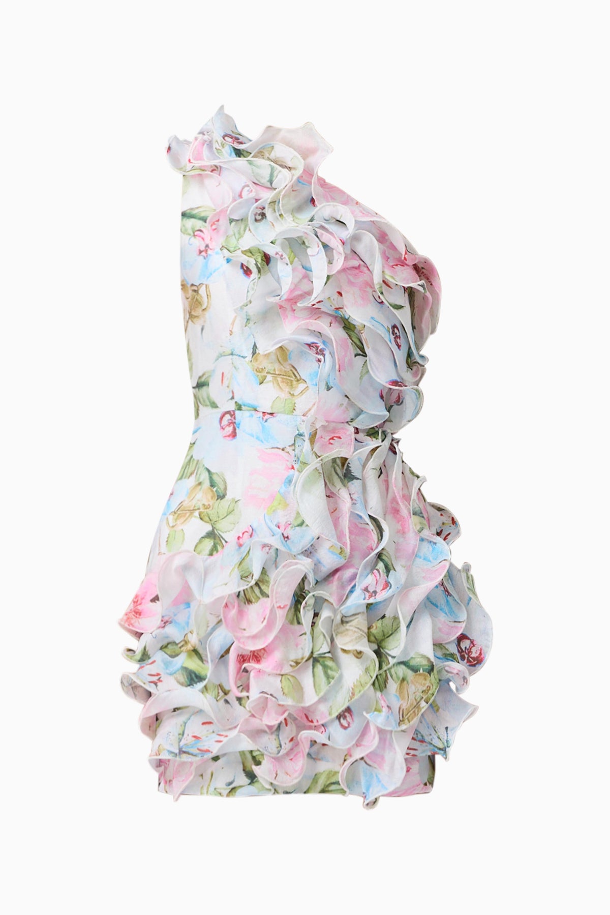 Elliatt Florisse Ruffle Mini Dress - Floral Multi