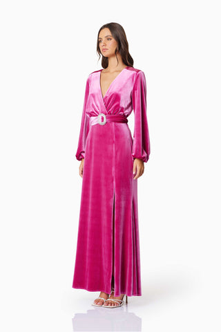 Elliatt Solene Maxi Dress - Cerise