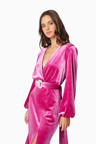 Elliatt Solene Maxi Dress - Cerise