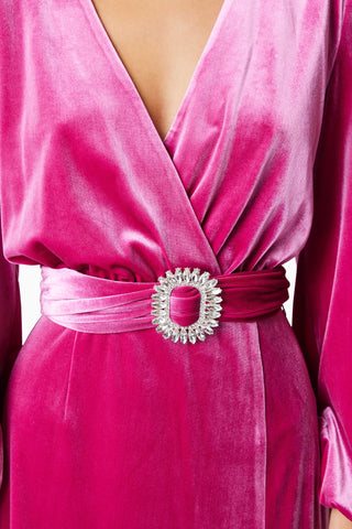 Elliatt Solene Maxi Dress - Cerise