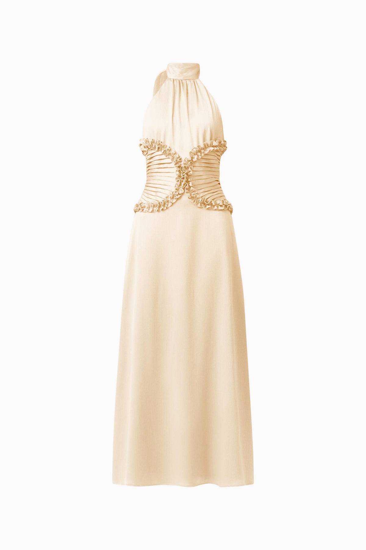 Elliatt Poselia A-Line Midi Dress - Antique White