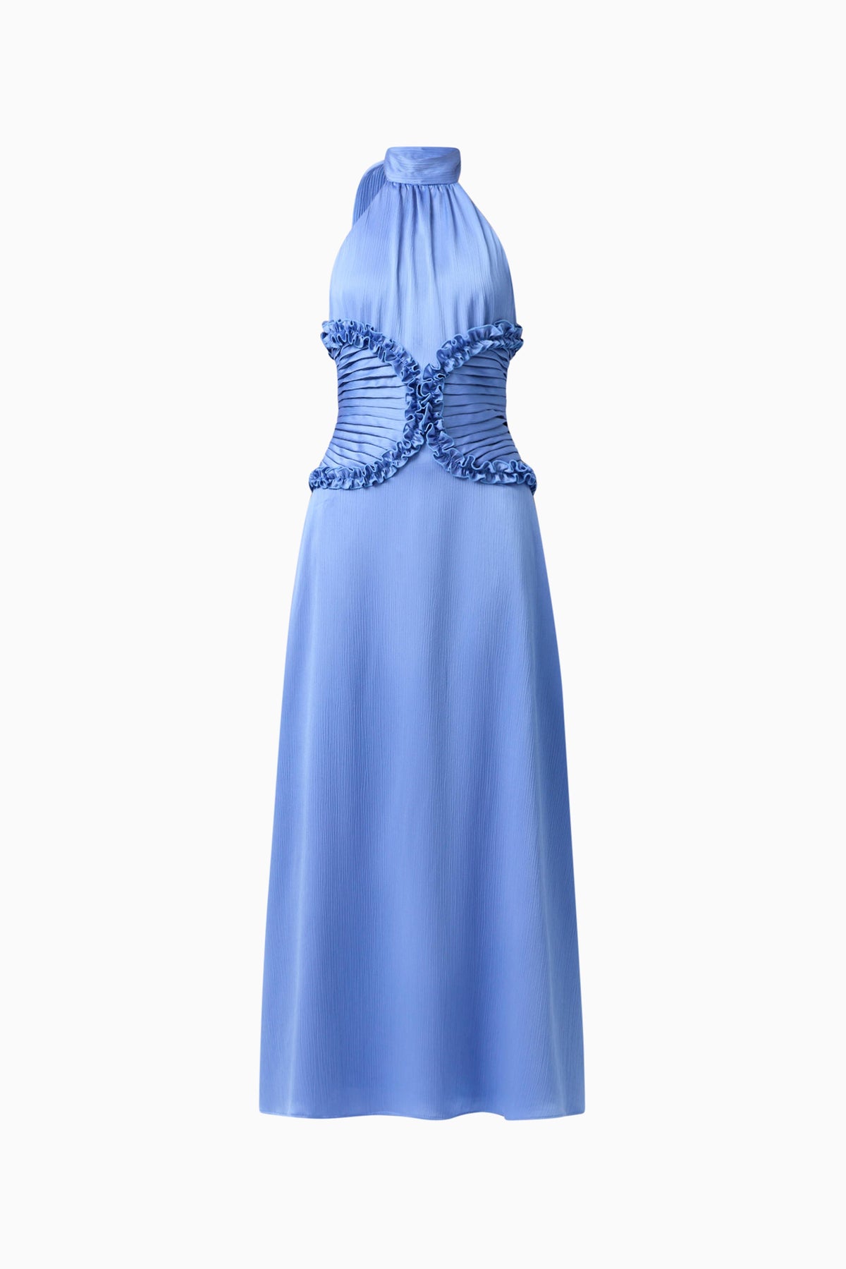 Elliatt Poselia A-Line Midi Dress - Slate Blue