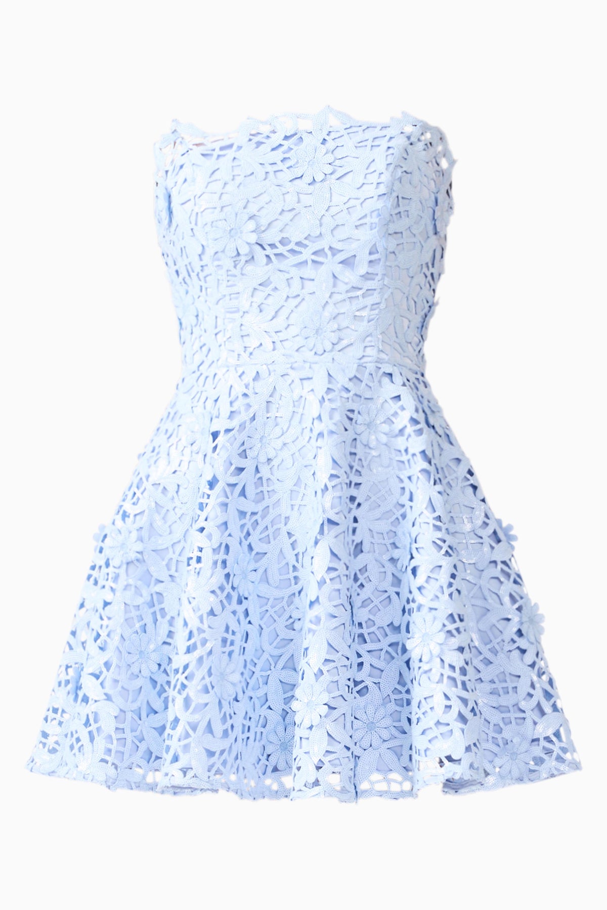 Elliatt Magnella Fit & Flare Mini Dress - Ice Blue