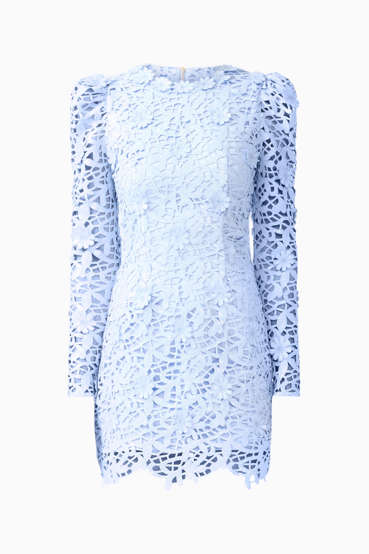Elliatt Magnella Long Sleeve Mini Dress - Ice Blue
