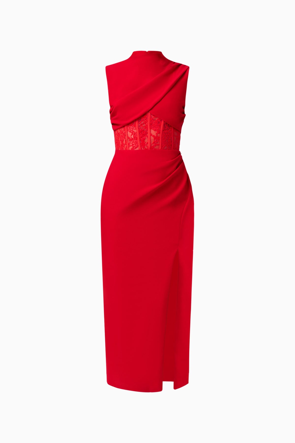 Elliatt Zinelle Midi Dress - Red