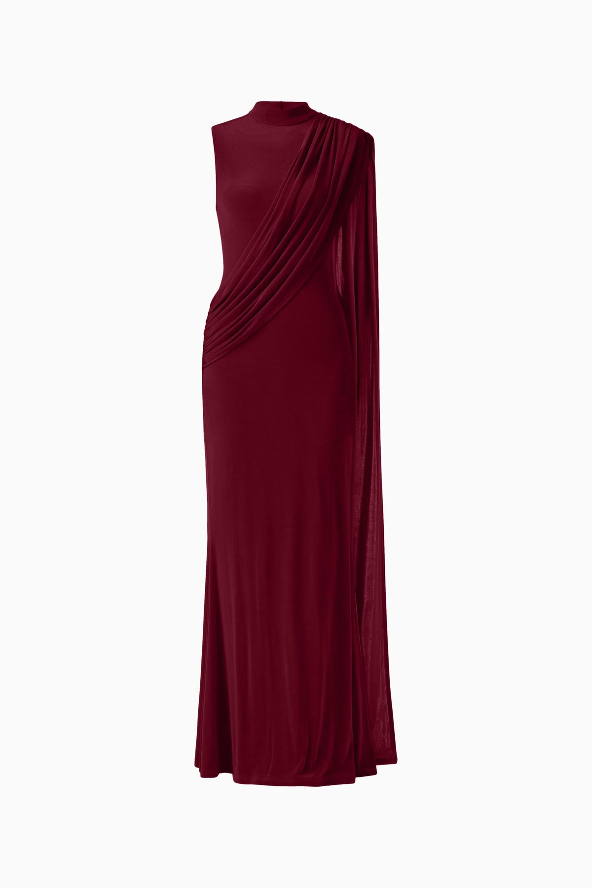 Elliatt Tuloria Sash Gown - Burgundy
