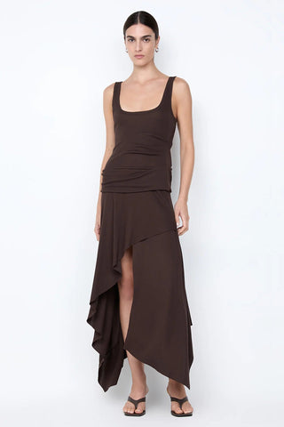 Bec & Bridge Emerson Tank Dress - Dark Chocolate