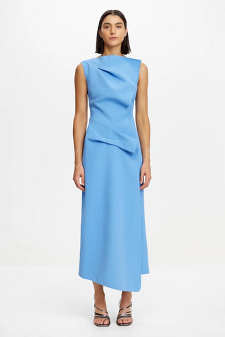 Acler Normanhill Midi Dress - Blue