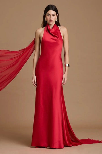 Sonya Petra Gown - Red