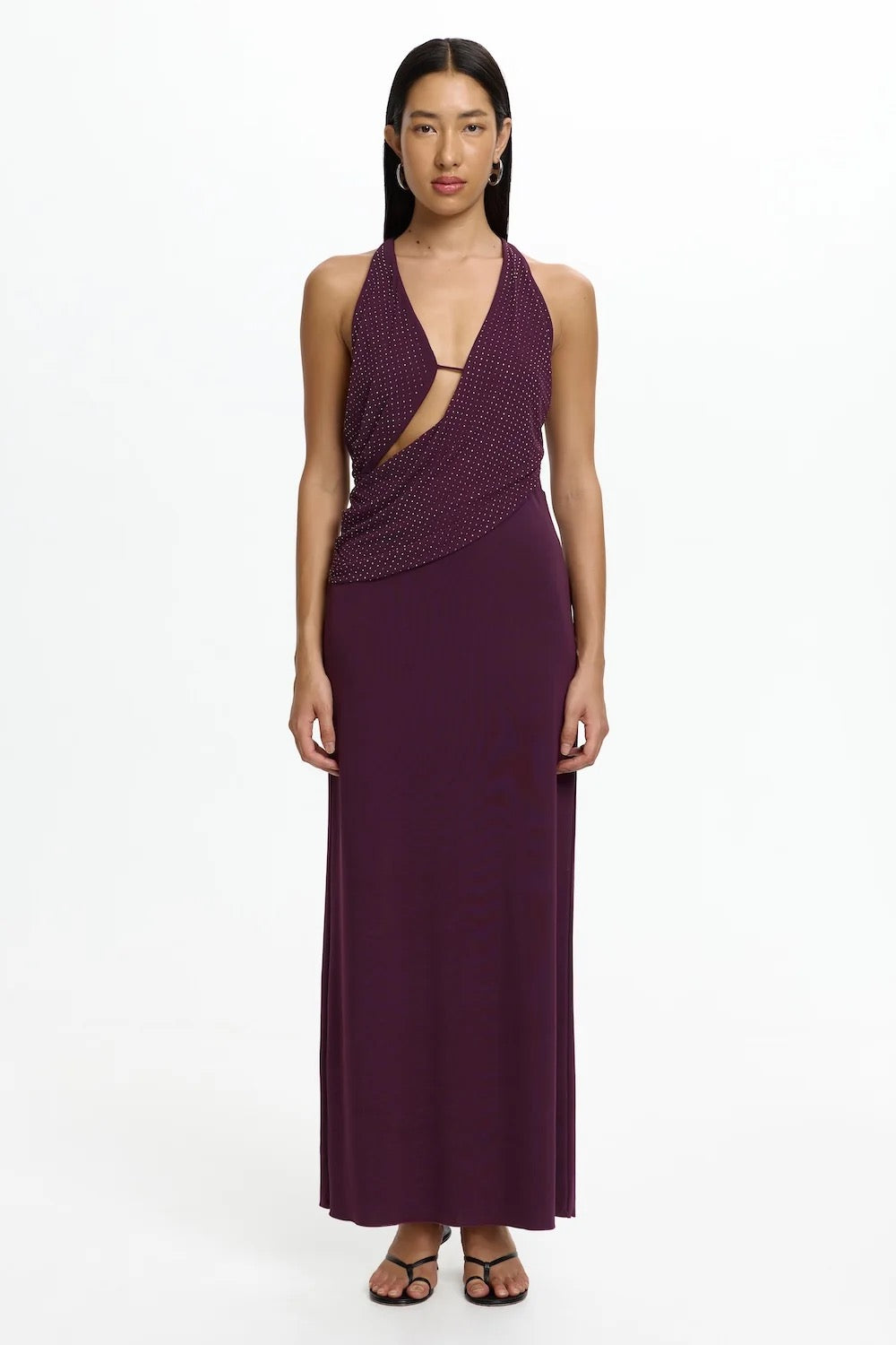 Significant Other Harriett Maxi Dress - Eggplant