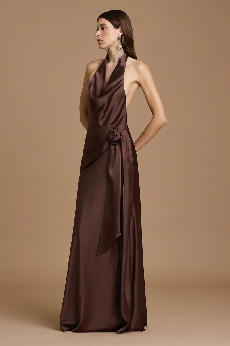 Sonya Rozalia Dress - Brown
