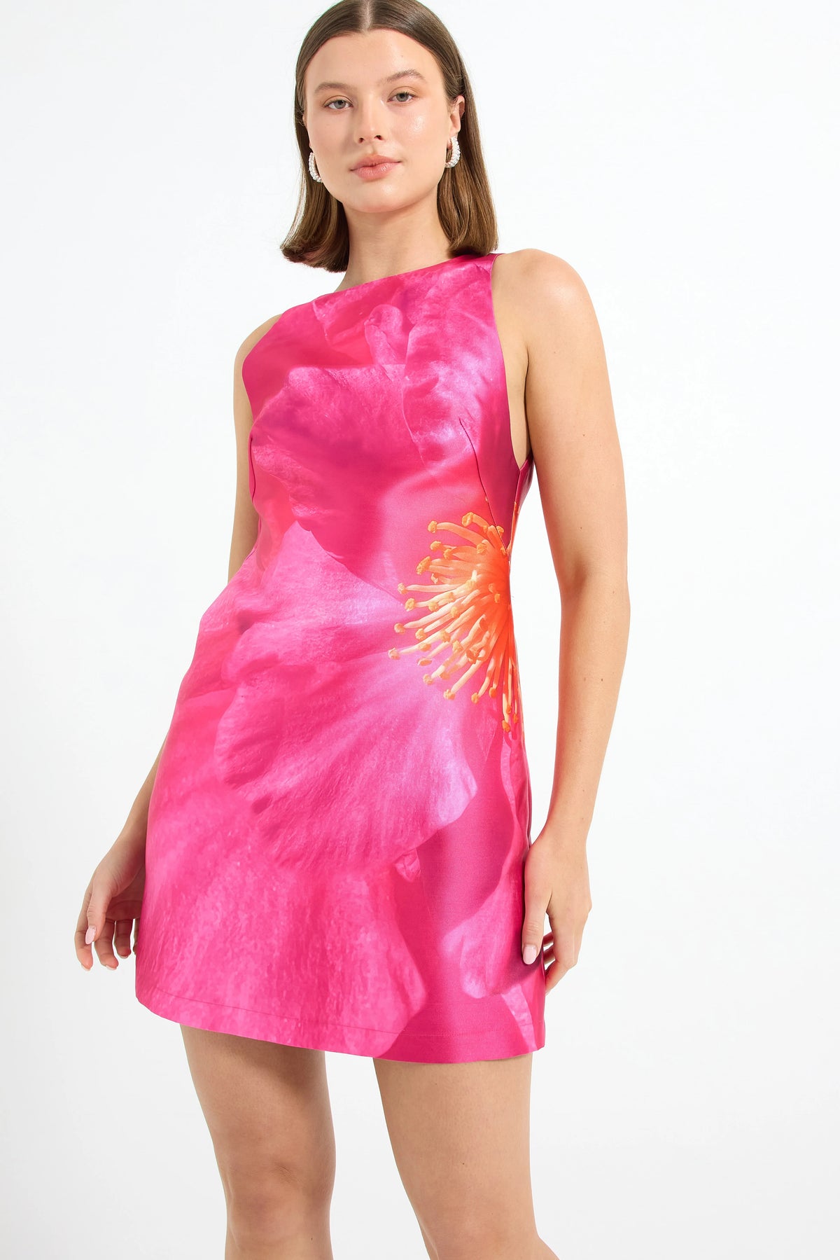 Pasduchas Thea Shift Dress - Pink Camellia