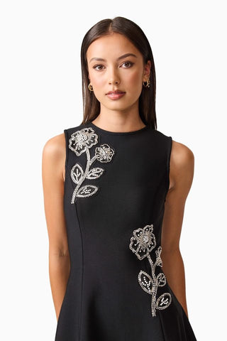Elliatt Soleil Midi Dress - Black