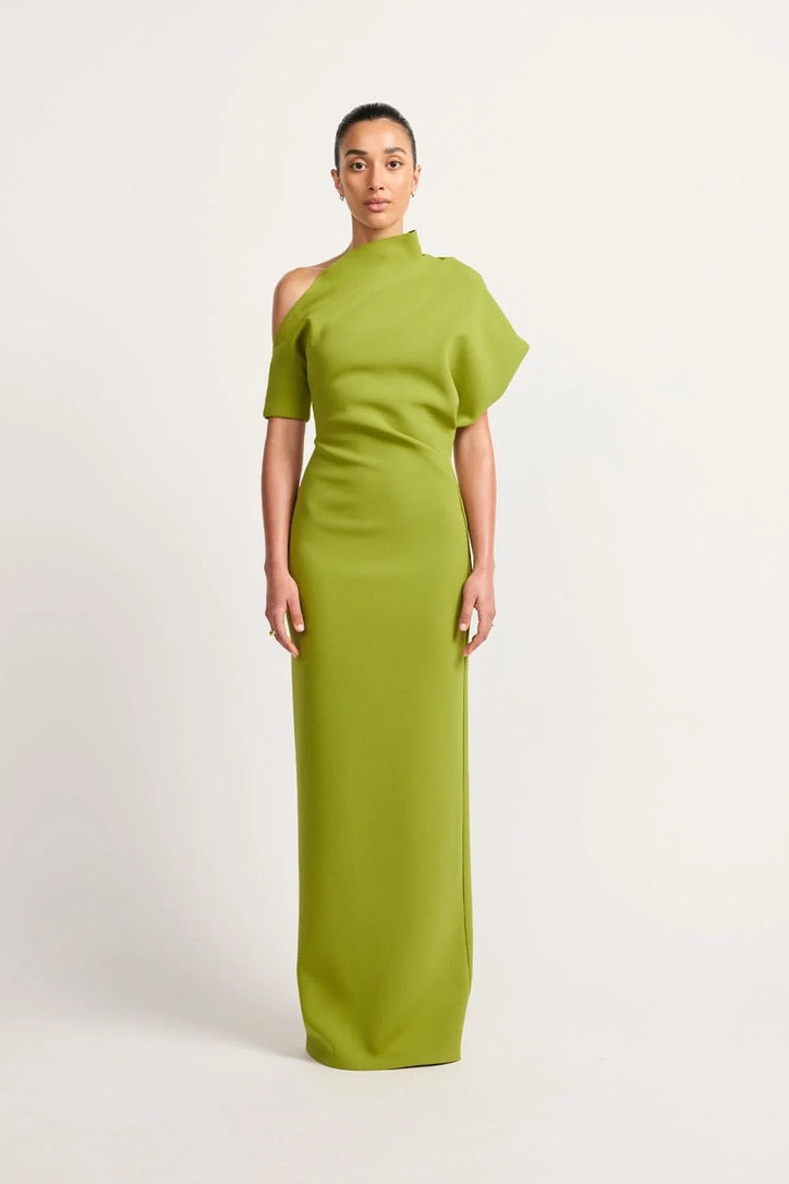 Tojhà Matson Dress - Matcha Powder