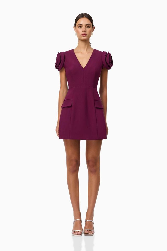 Elliatt Theresa Mini Dress - Grape