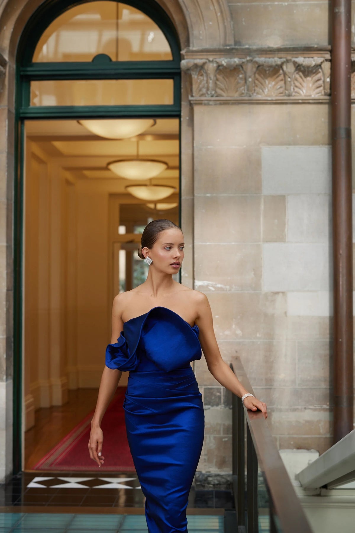 Elle Zeitoune Miles Dress - Cobalt