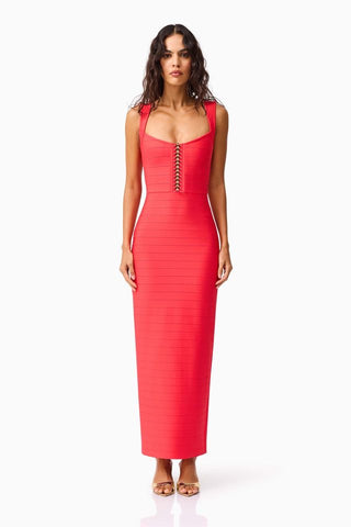 Elliatt Jesselle Maxi Dress - Coral