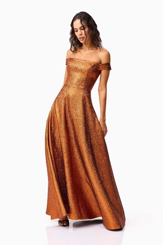 Elliatt Sapphira Gown - Copper