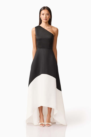 Elliatt Sorrel Gown - Black White