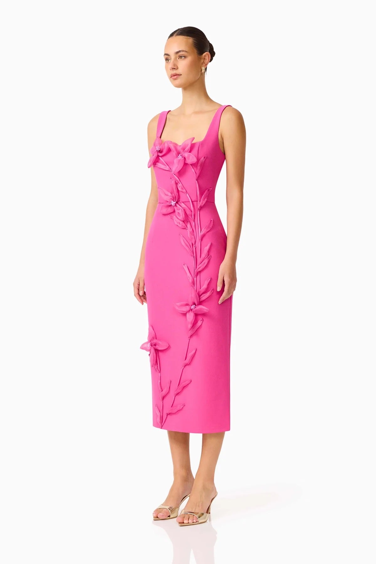 Elliatt Ilaria Midi Dress - Pink