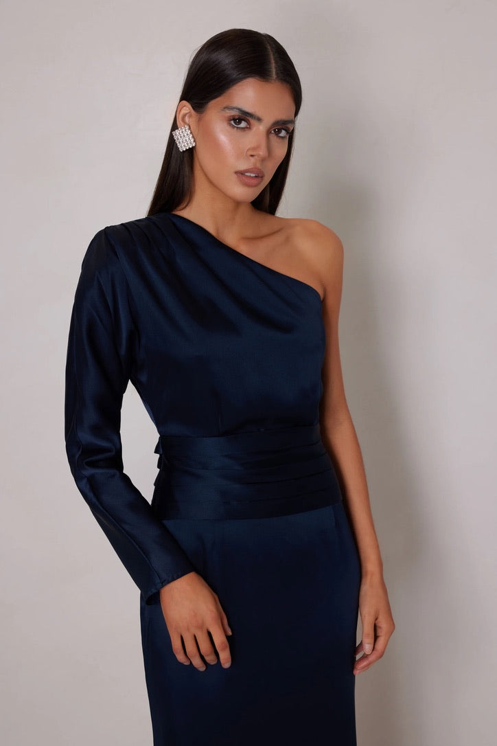 Elle Zeitoune Wendy Dress - Midnight Blue